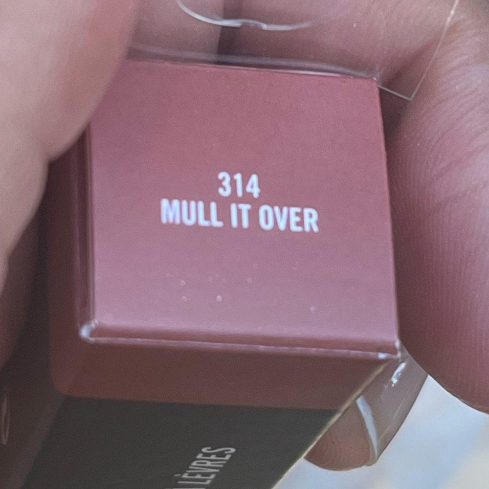 MAC POWDER KISS LIPSTICK mull it over 314 makeup cosmetics new - Picture 5 of 5